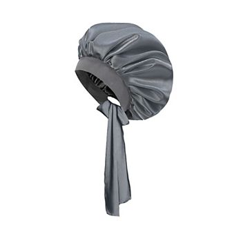 NIGHT® Satin Bonnet with Tie Closure