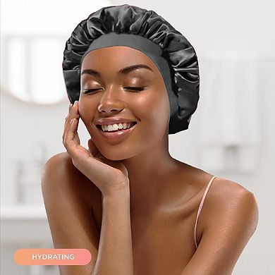 NIGHT® Satin Bonnet with Tie Closure