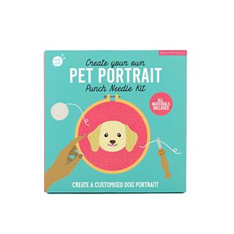 Gift Republic Dog Punch Needle Portrait Kit