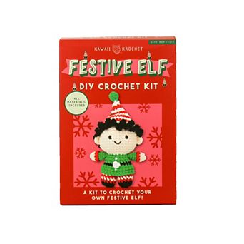 Gift Republic Christmas Crochet Kit - Festive Elf