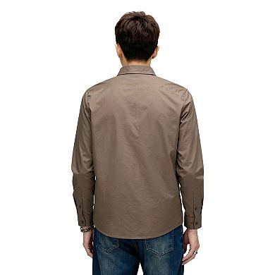 Men's Volcom Orion Modern Fit Woven Long Sleeve Button-Down Shirt