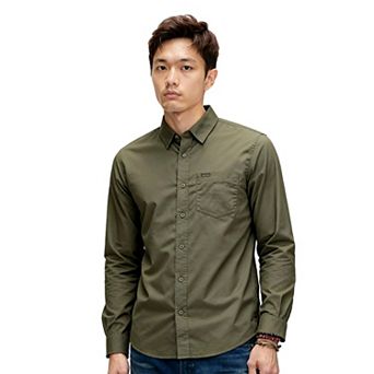 Men's Volcom Orion Modern Fit Woven Long Sleeve Button-Down Shirt