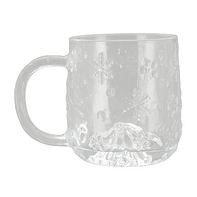St. Nicholas Square® Snowflake Glass Mug