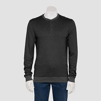 Men's Sonoma Goods For Life® Supersoft Double-Knit Henley Top
