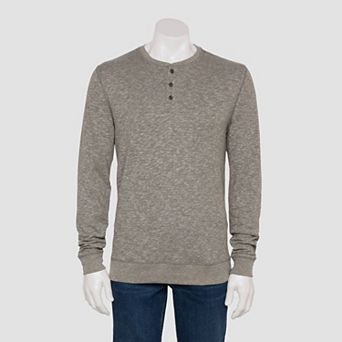 Men's Sonoma Goods For Life® Supersoft Double-Knit Henley Top