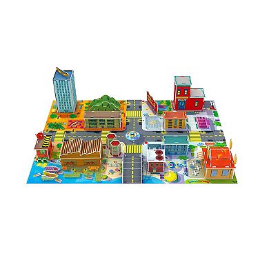Zummy Super Things Rivals Of Kaboom City 3d Puzzle