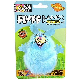 Fat Cat Fluff Bunnies Cat Toy - Assorted