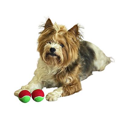 Midlee Merry Christmas Dog Tennis Balls