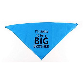 Midlee I'm Going to be a Big Brother Dog Bandana
