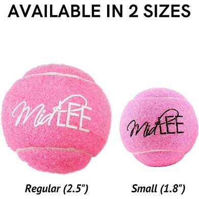 Midlee Happy Birthday Dog Tennis Balls (6 Pack)