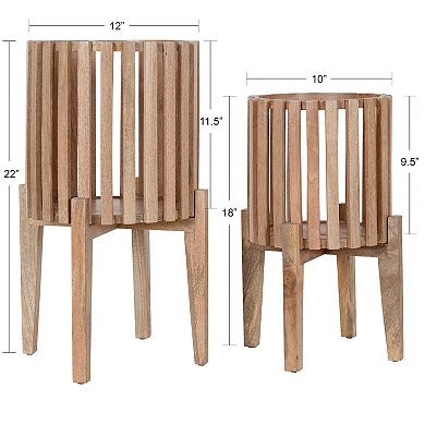 Paynter Floor Planter Set 2 Piece