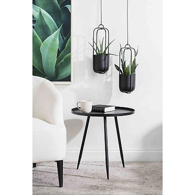 Nobrey Metal Hanging Planter Set 2 Piece