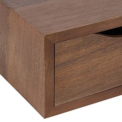 Hutton Floating Side Table with Drawer