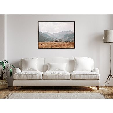 Sylvie AA Wanderings Framed Canvas by Alicia Abla