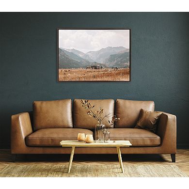 Sylvie AA Wanderings Framed Canvas by Alicia Abla