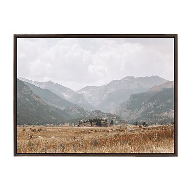 Sylvie AA Wanderings Framed Canvas by Alicia Abla