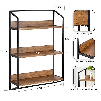 Hylton Tiered Wall Shelf