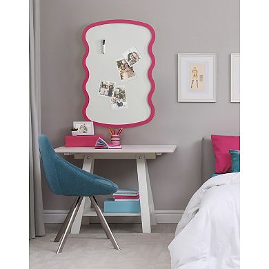 Holbrook Wavy Magnetic Dry Erase Board