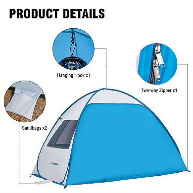 EchoSmile 4-Person Nylon Dome Tent