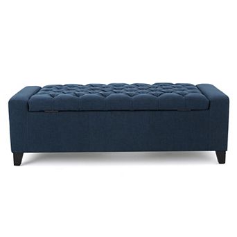 Merax Fabric Storage Ottoman