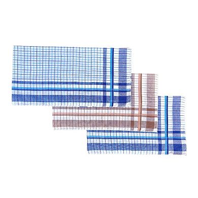 100% Cotton Handkerchiefs for Men, 12-Piece Hankies Set For Grandpa, Gift For Husband