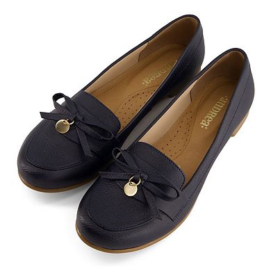 Andrea Classic Flats With Bow 85749