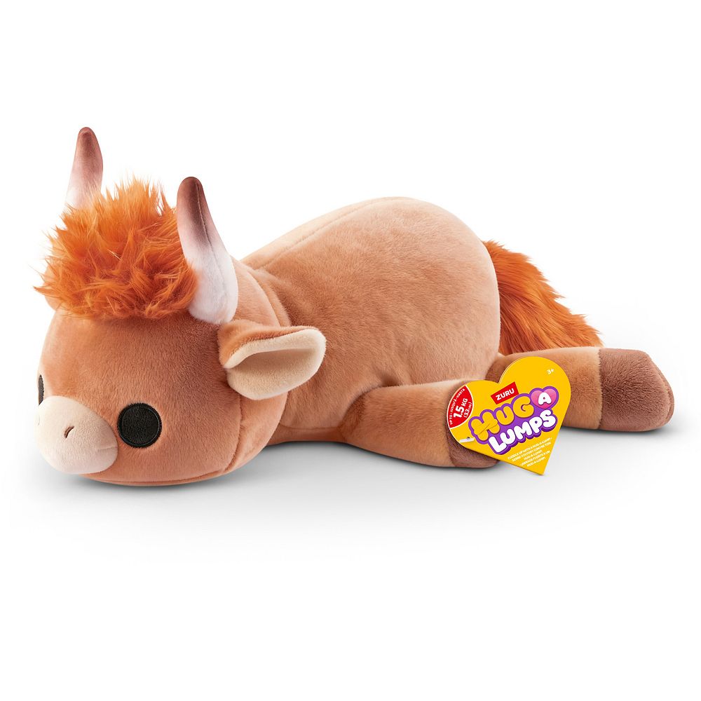 Hug-A-Lumps Oie de Pâques (Mav) de ZURU, Peluche Lestée 1.5 kg Douce et Câline, Cadeau Pâques Enfants