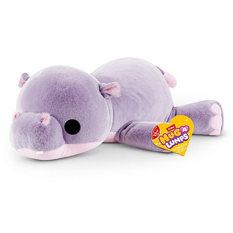 Детские мягкие игрушки ZURU Hug-A-Lumps Medium Hippo Plush Toy