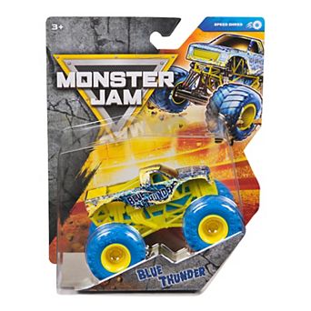 Monster Jam Blue Thunder Die-Cast 1:64 Scale Monster Truck