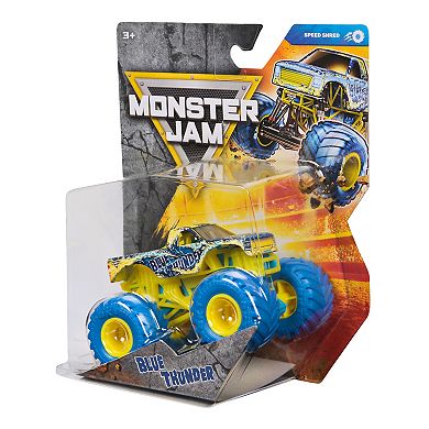 Monster Jam Blue Thunder Die-Cast 1:64 Scale Monster Truck