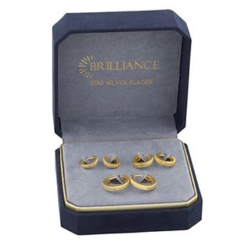 Brilliance Polished Hoop 3 pc Set