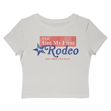 Juniors' Grayson Threads The Label Aint My First Patriotic Graphic Tee