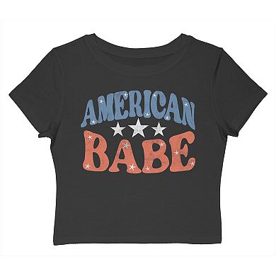Juniors' Grayson Threads The Label American Babe Patriotic Graphic Tee