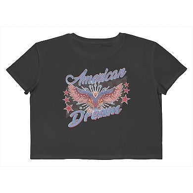 Juniors' Grayson Threads The Label American Dream Crop Patriotic Graphic Tee