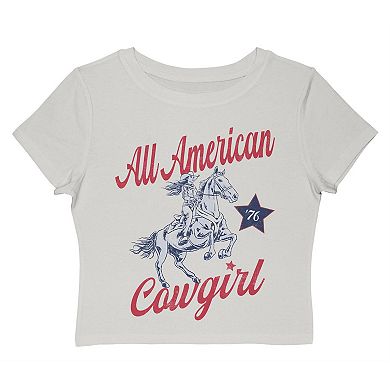 Juniors' Grayson Threads The Label All American Baby Patriotic Graphic Tee