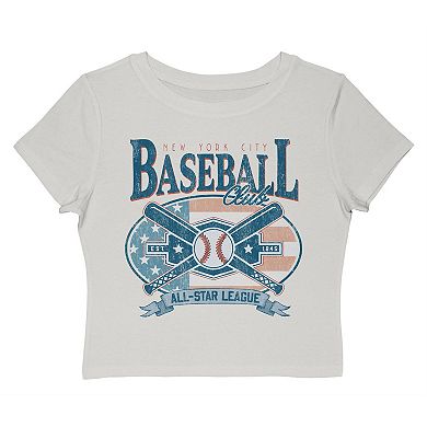 Juniors' Grayson Threads The Label Baseball Club Patriotic Graphic Tee