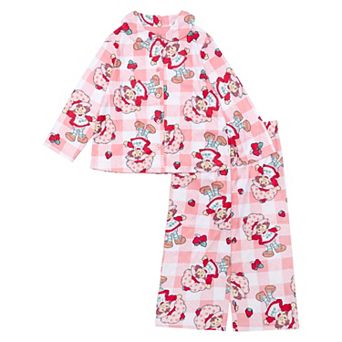 Girls 4-10 Strawberry Shortcake 2 pc Pajama Top & Pajama Bottoms Set