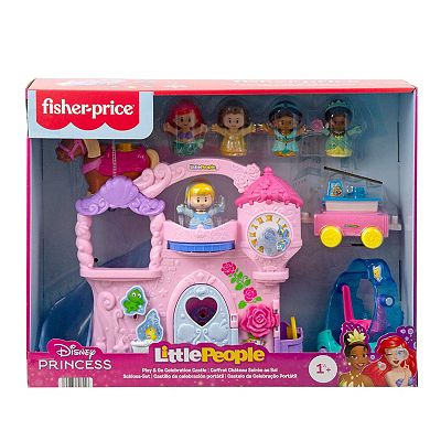 Disney Princess Celebration Castle Playset 8-pc. by Fisher-Price Little People