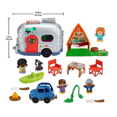 Fisher-Price Little People Fresh Air Fun Camping Playset