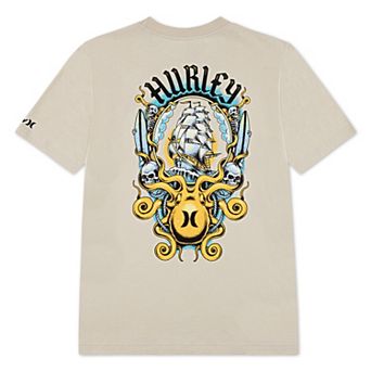 Boys 8-20 Hurley Octopus Sea Boat Short Sleeve Graphic Tee