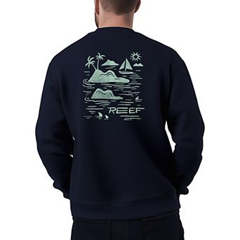 Men's REEF Thalassa Crew Fleece Sweatshirt
