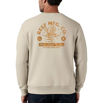 Men's REEF Jacked Crew Fleece Sweatshirt