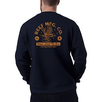 Men's REEF Jacked Crew Fleece Sweatshirt