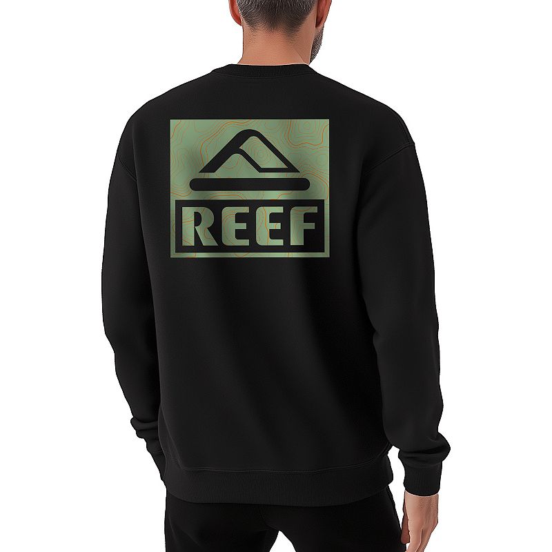 Men's REEF Topo Crew Fleece Sweatshirt, 