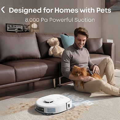 Eufy X10 Pro Omni Robotic Vacuum with Smart Obstacle Avoidance (14630391)