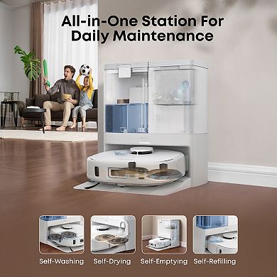 Eufy X10 Pro Omni Robotic Vacuum with Smart Obstacle Avoidance (14630391)