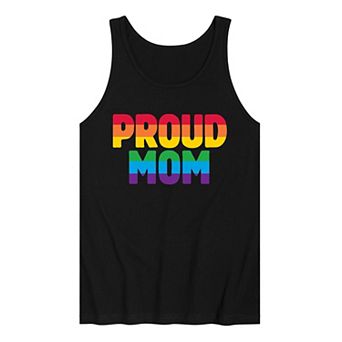 Men's Pride Proud Mom Graphic Tank Top