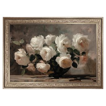 Masterpiece Open to the Light II Framed Canvas Wall Art