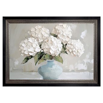 Masterpiece The Blue Vase I Framed Canvas Wall Art