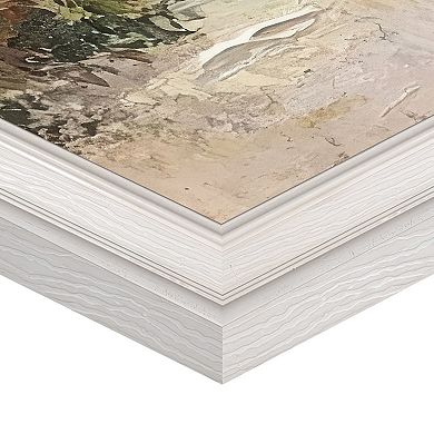 Masterpiece Village Path Framed Canvas Wall Art